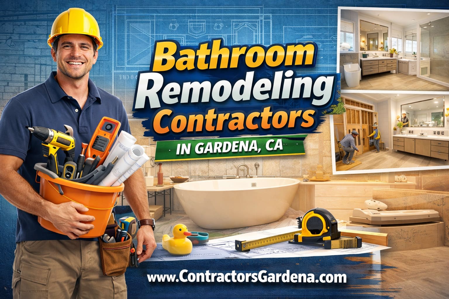 Bathroom Remodeling Project in Gardena CA - Modern Bathroom Transformation